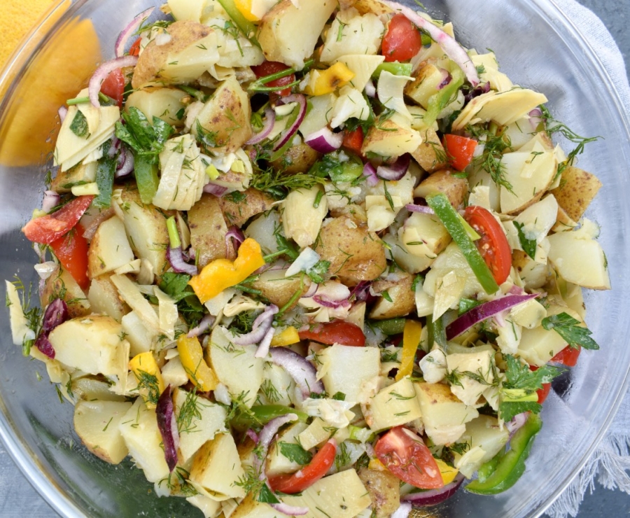 Greek Potato Salad