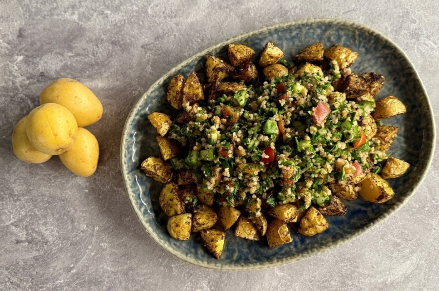 tabbouleh Potato bowl