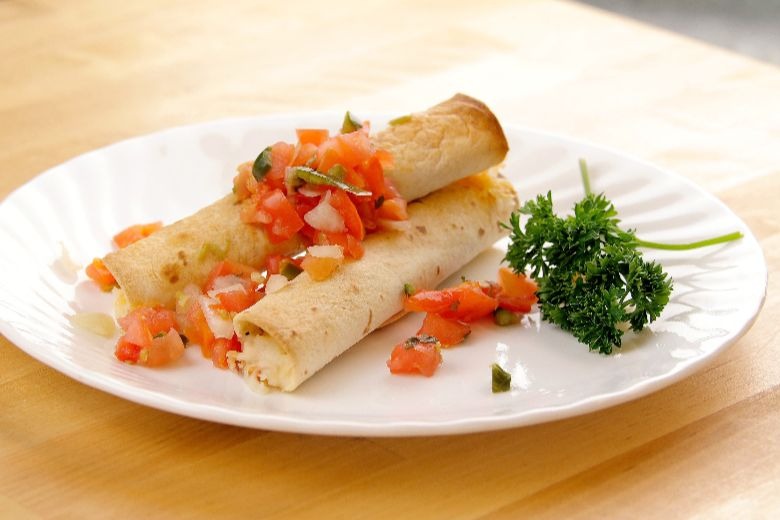 Tater Taquitos on a plate