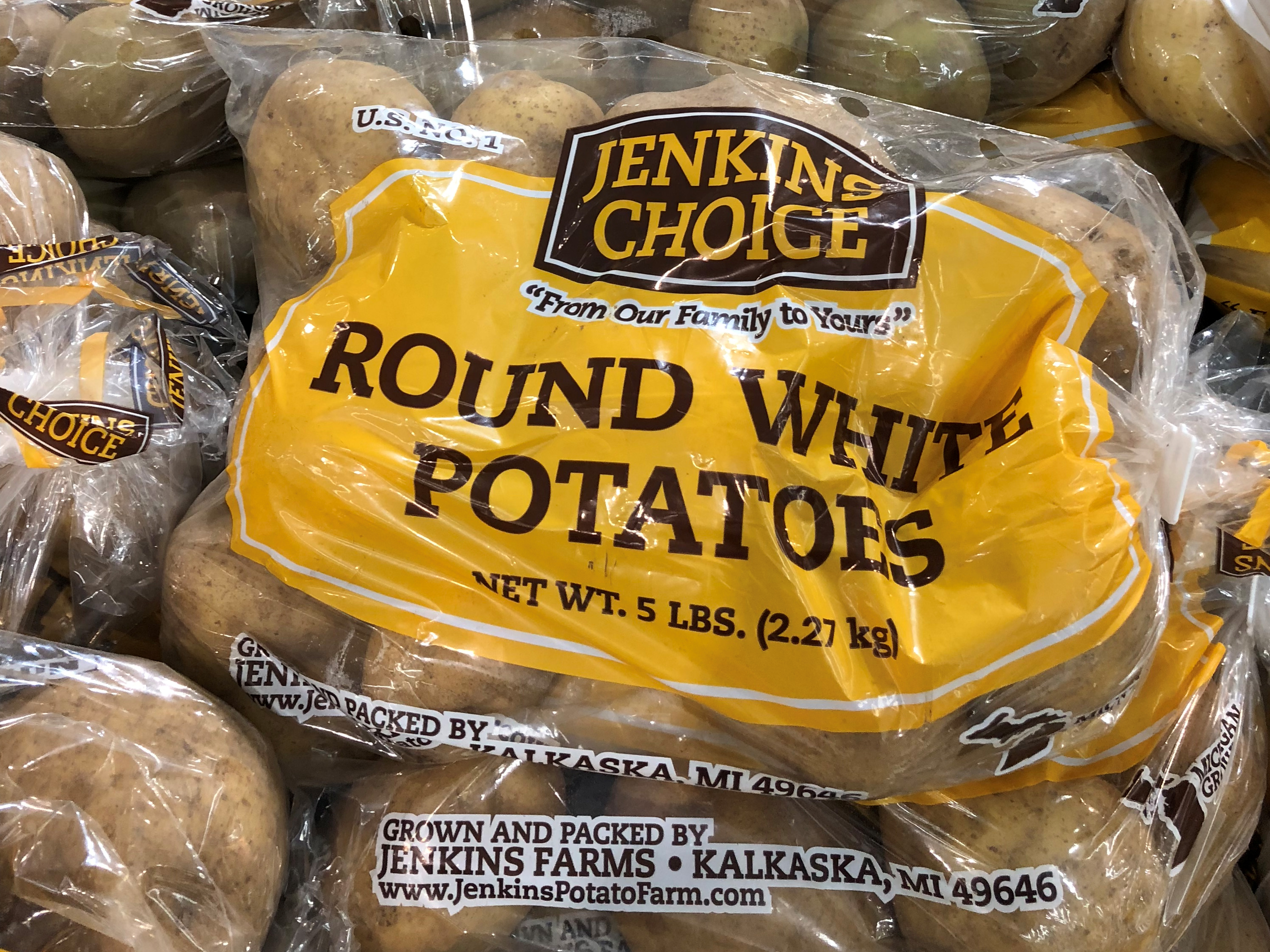 Jenkins potato bag at retail