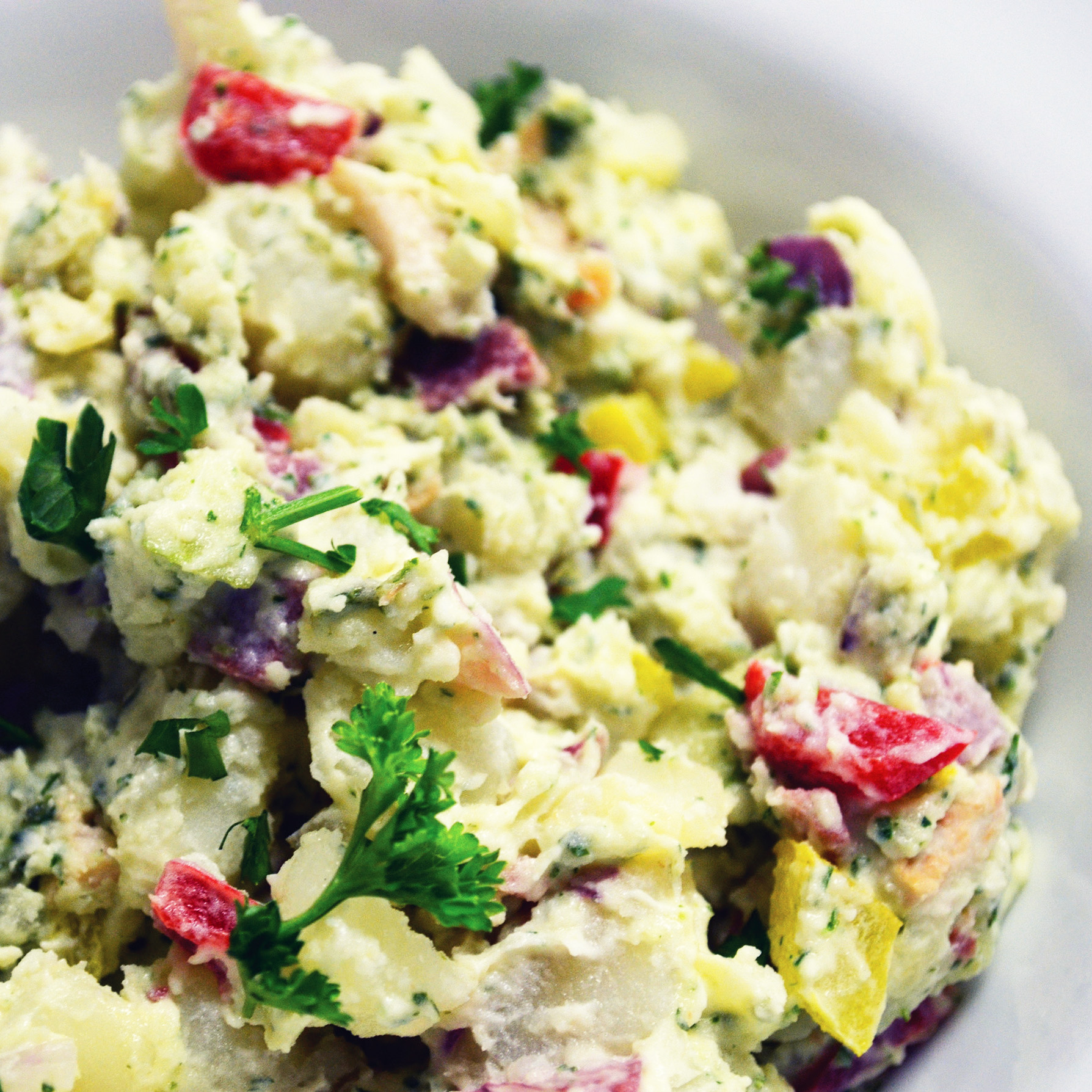 Apple Bacon Potato Salad