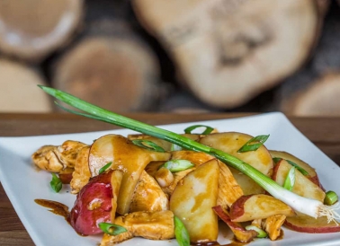 Potato and Chicken Teriyaki Image