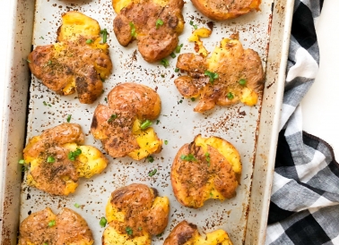 Ranch Smashed Potatoes - The Country Cook