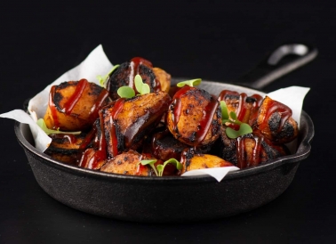 Smoky Potato Burnt Ends