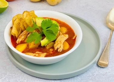 Yucatan Chicken and Potato Soup