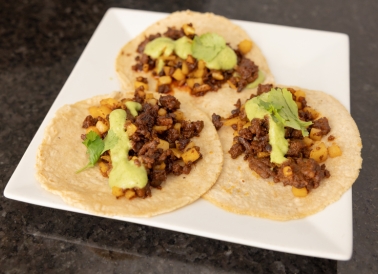 chorizo con papas