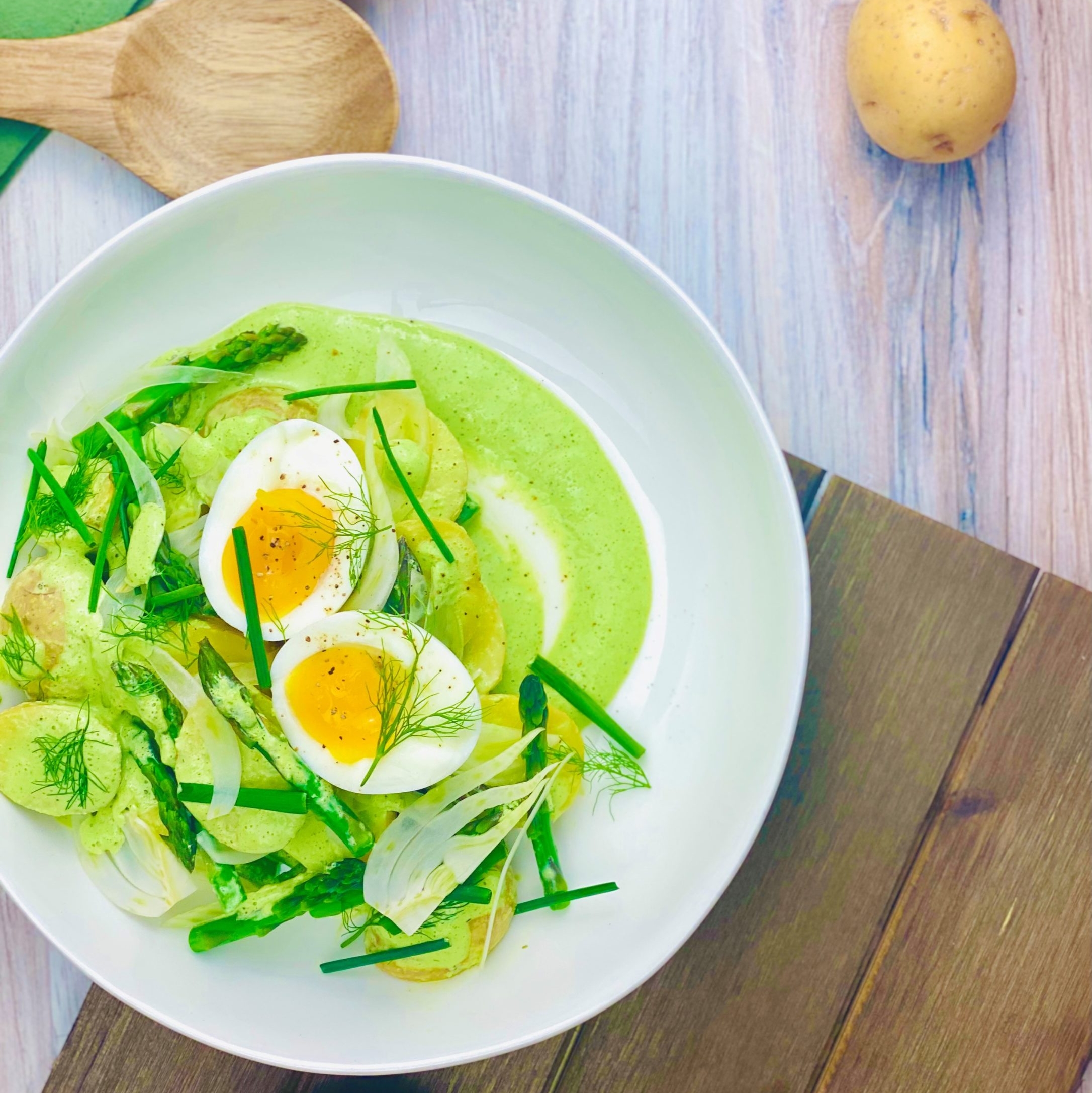 Green Goddess Potato Salad