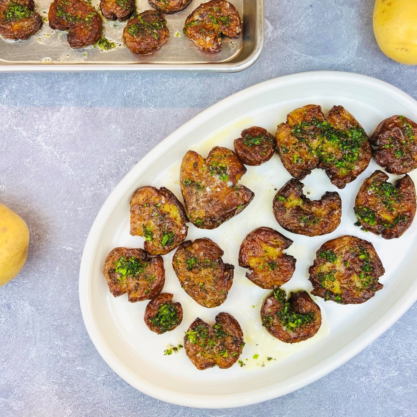 Herbed Sheet Pan Potatoes