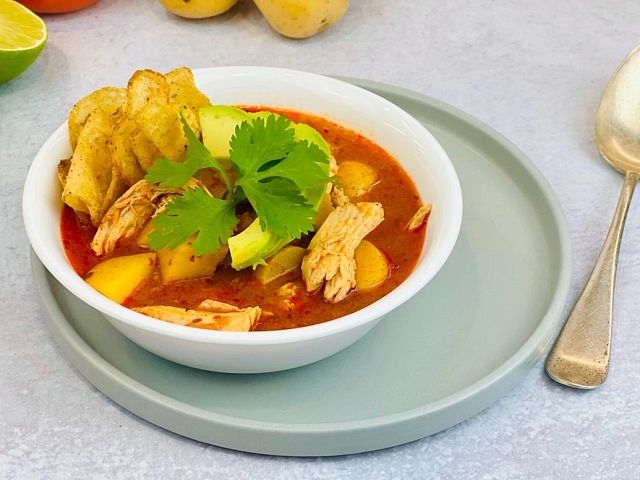 Yucatan Chicken and Potato Soup
