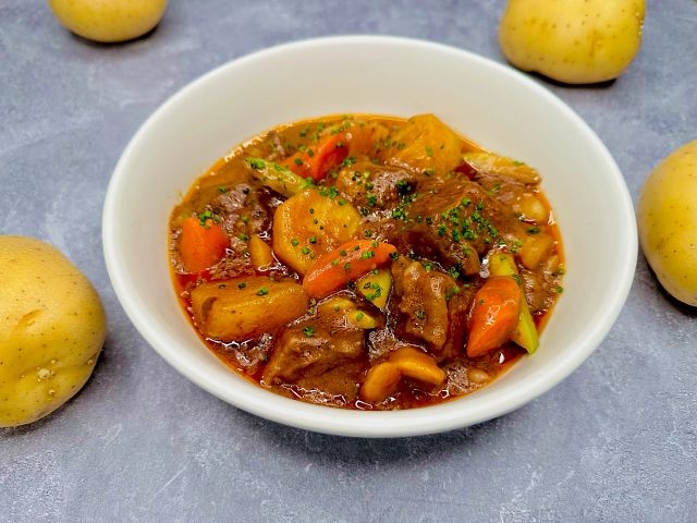 potato and bacon stew