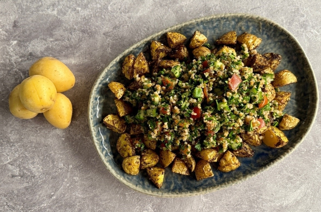 Tabbouleh Potato Bowl