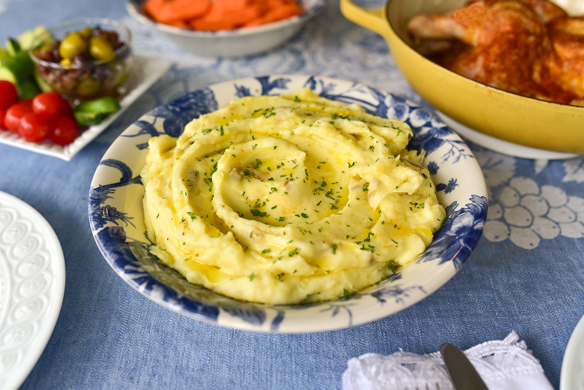 olive oil mashed potatoes