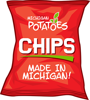 Michigan Potato Chip Bag