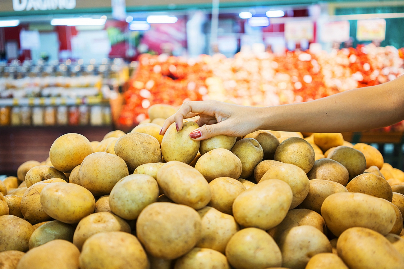 Potatoes in retail